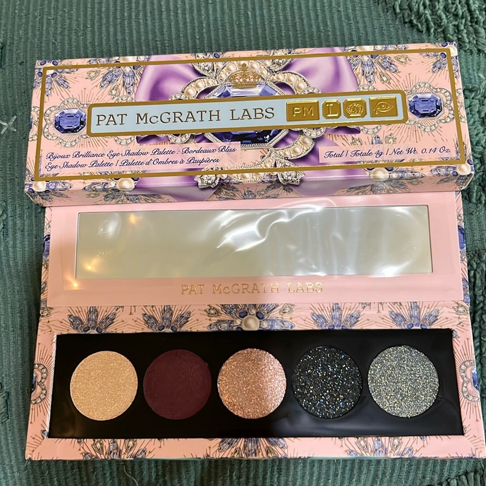 PAT McGRATH BIJOUX BRILLIANCE EYE SHADOW PALETTE LUNAR NIGHTSHADE 5 Shades NIB! - Picture 2 of 7
